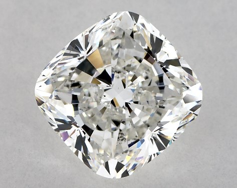 GIA 4.01 Carat G-VS2 Very Good Cut Cushion Modified Diamond